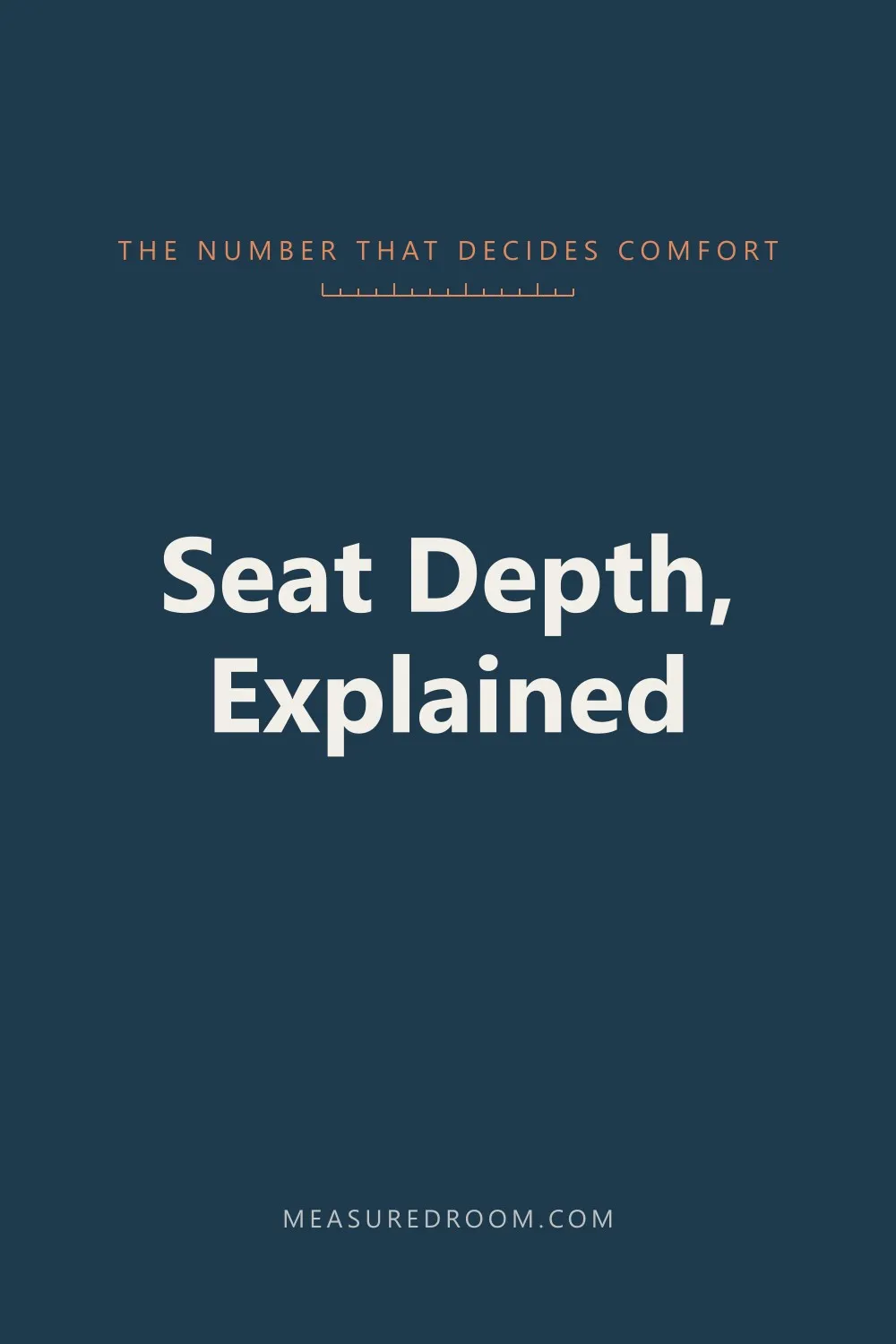 Seat depth explained: 20 inches versus 24 inches.